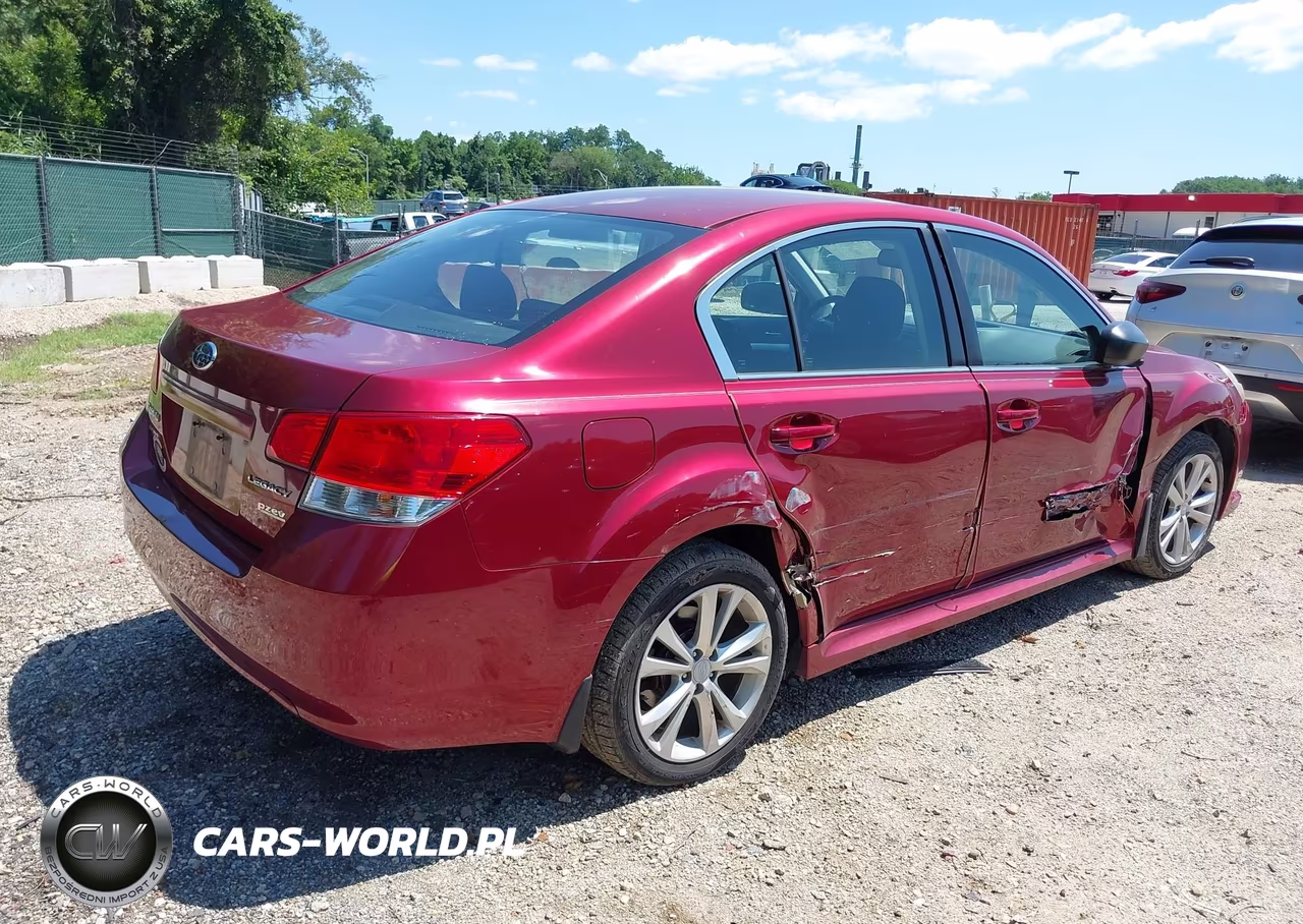 2014 Subaru Legacy 2.5I VIN:4S3BMBA67E3032722 - 4
