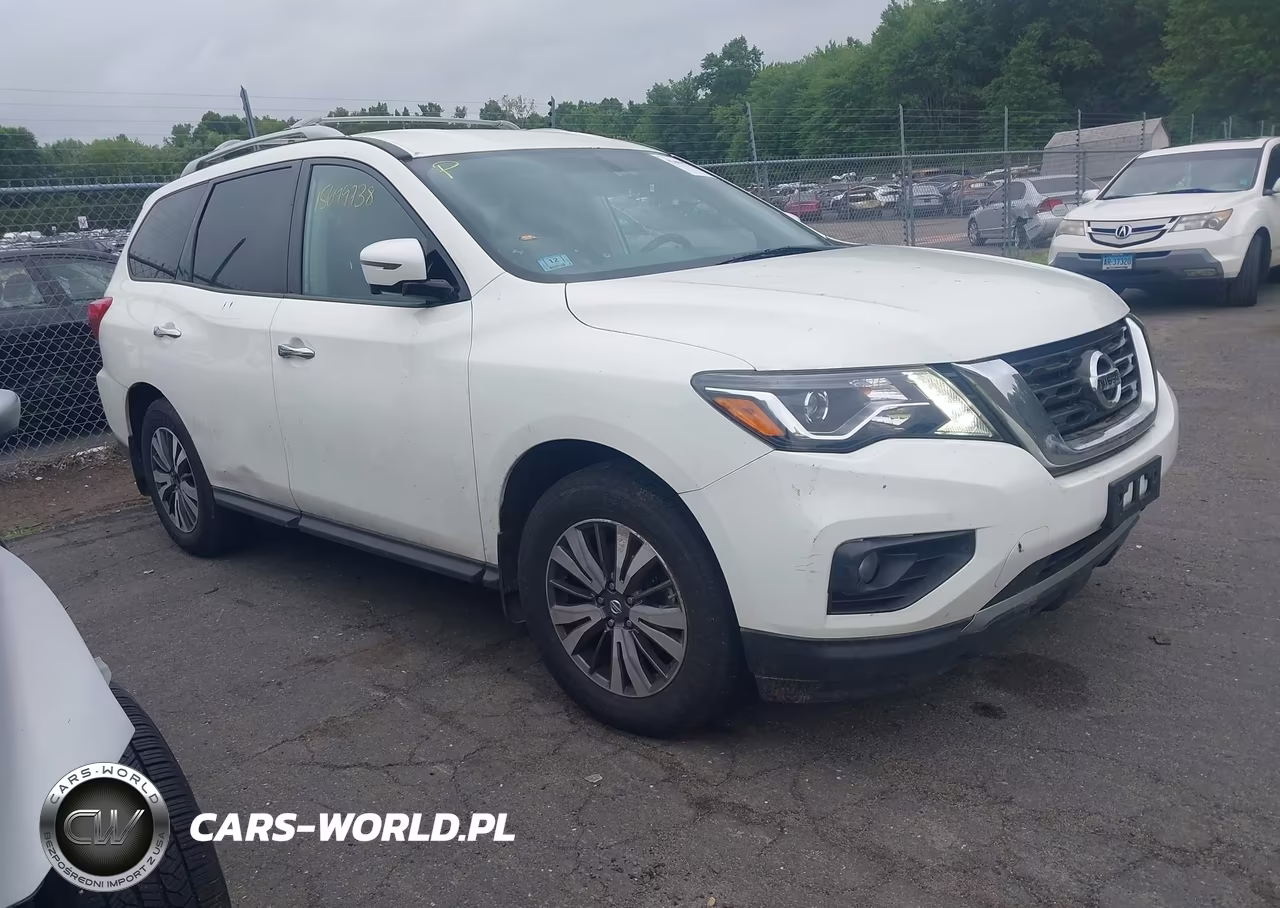 2017 Nissan Pathfinder Sl VIN:5N1DR2MM8HC683684 - 1