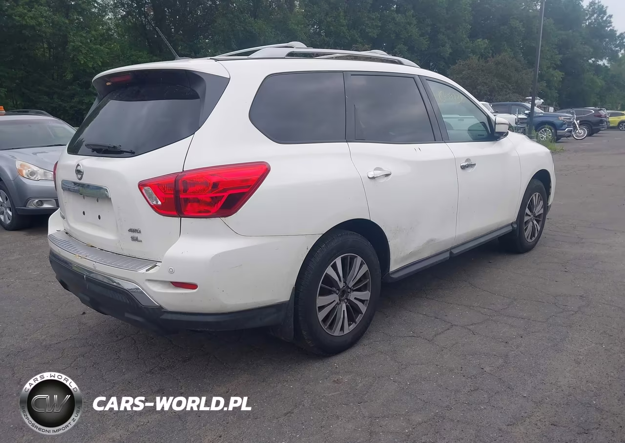 2017 Nissan Pathfinder Sl VIN:5N1DR2MM8HC683684 - 4