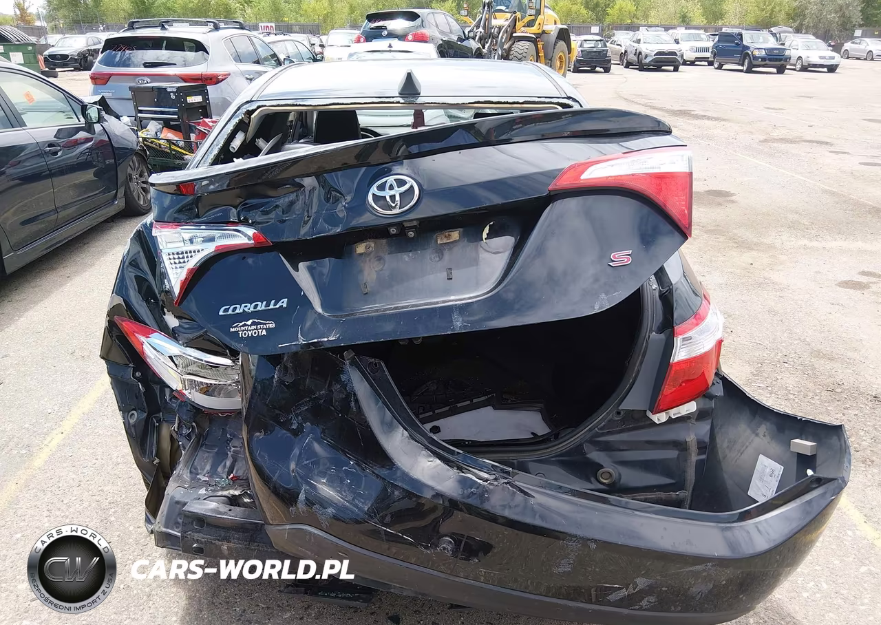 2015 Toyota Corolla S Plus VIN:5YFBURHE9FP301057 - 16
