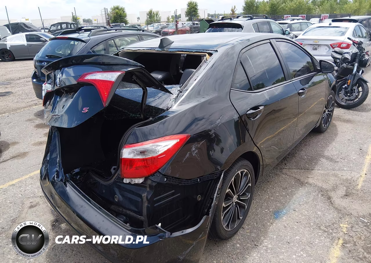 2015 Toyota Corolla S Plus VIN:5YFBURHE9FP301057 - 4