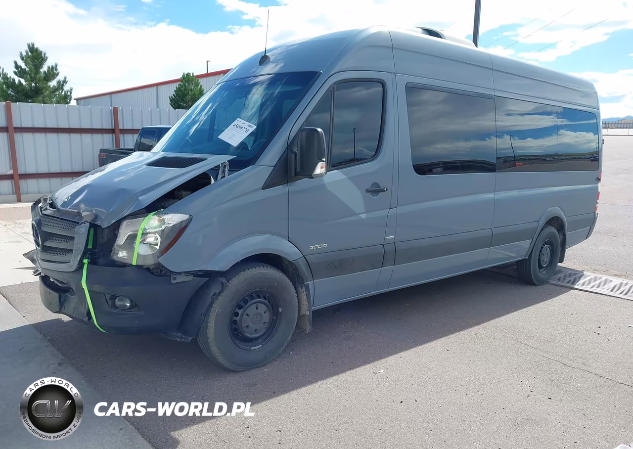 2015 Mercedes-Benz Sprinter 2500 High Roof VIN:WDZPE8DC0FP155943 - 2