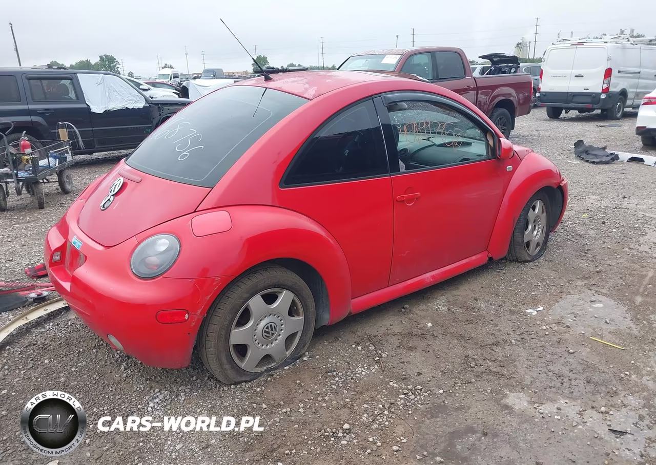 2001 Volkswagen New Beetle Gls Tdi VIN:3VWCP21C21M468756 - 4