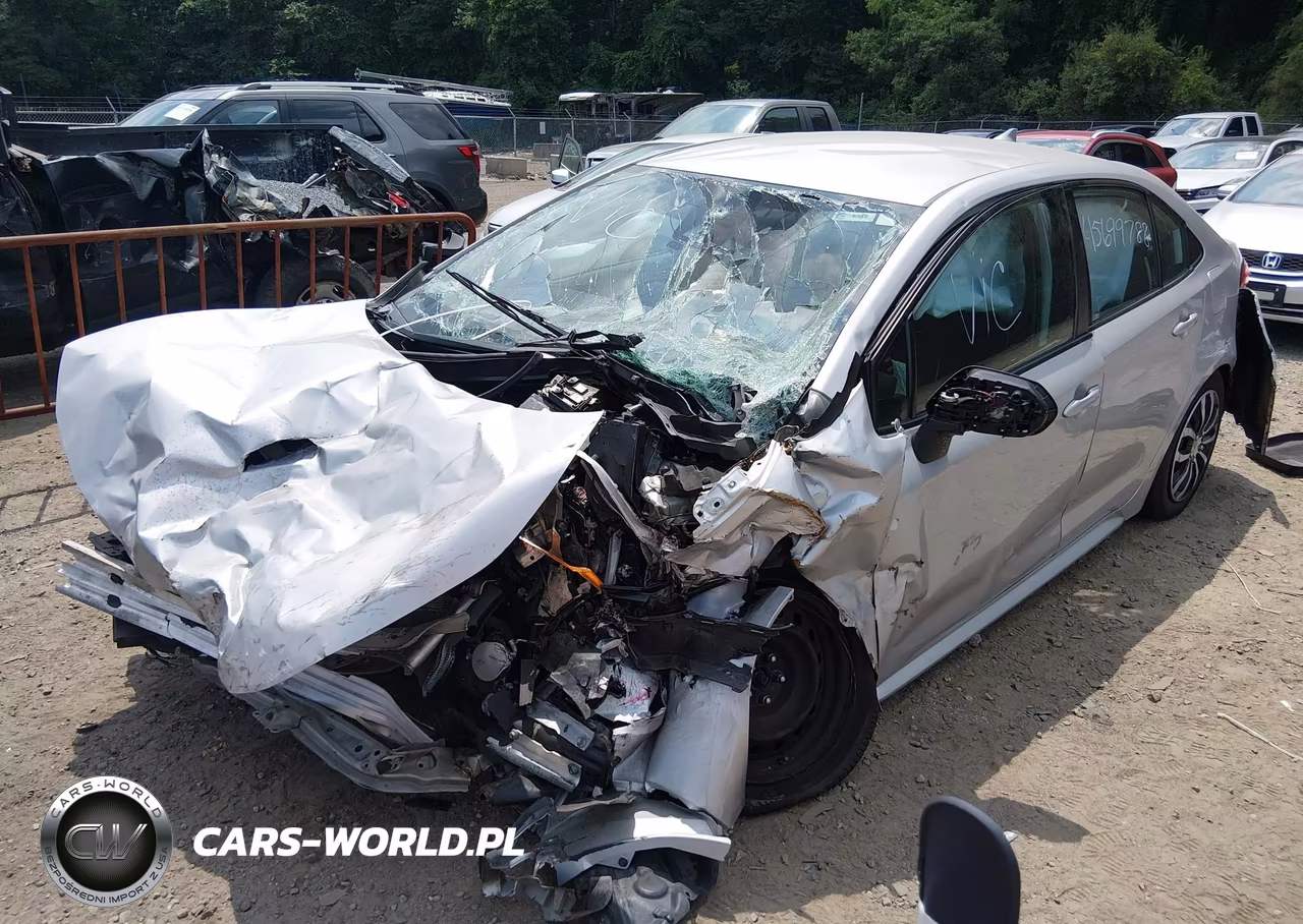 2021 Toyota Corolla Le VIN:5YFEPMAE7MP171777 - 2