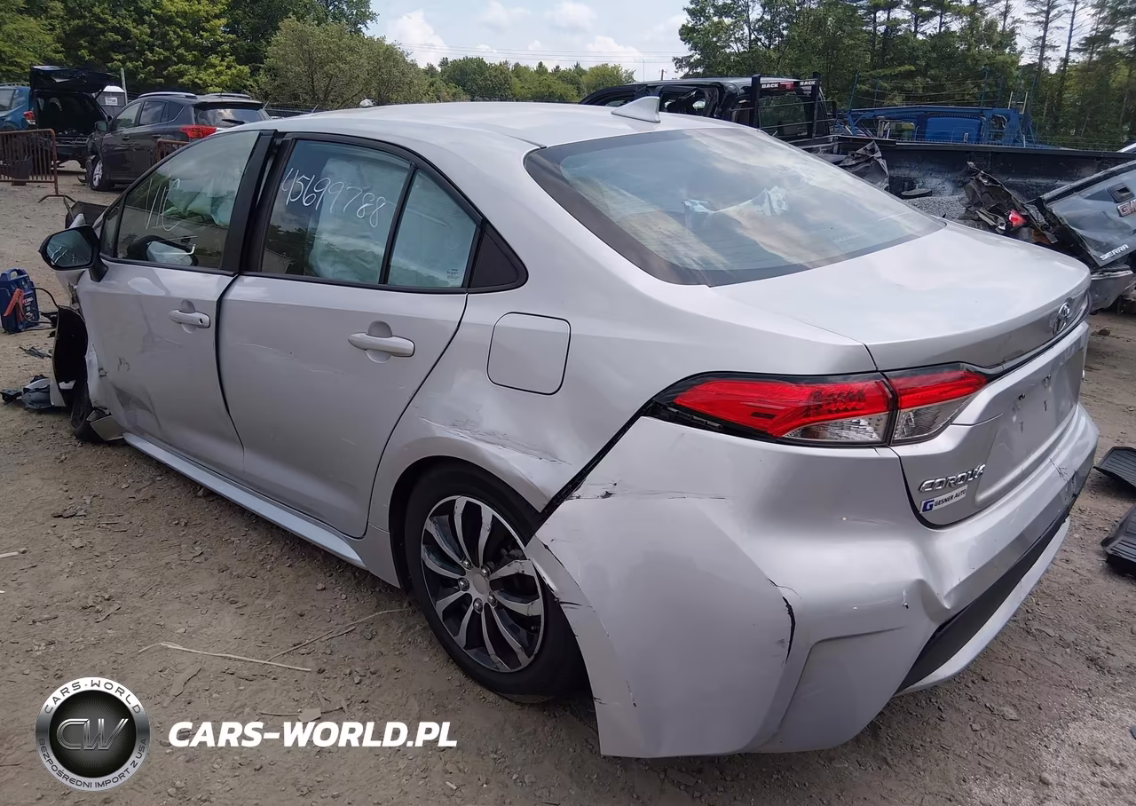 2021 Toyota Corolla Le VIN:5YFEPMAE7MP171777 - 3