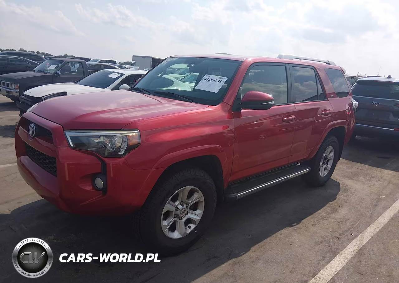 2016 Toyota 4Runner Sr5 Premium VIN:JTEZU5JRXG5134190 - 2