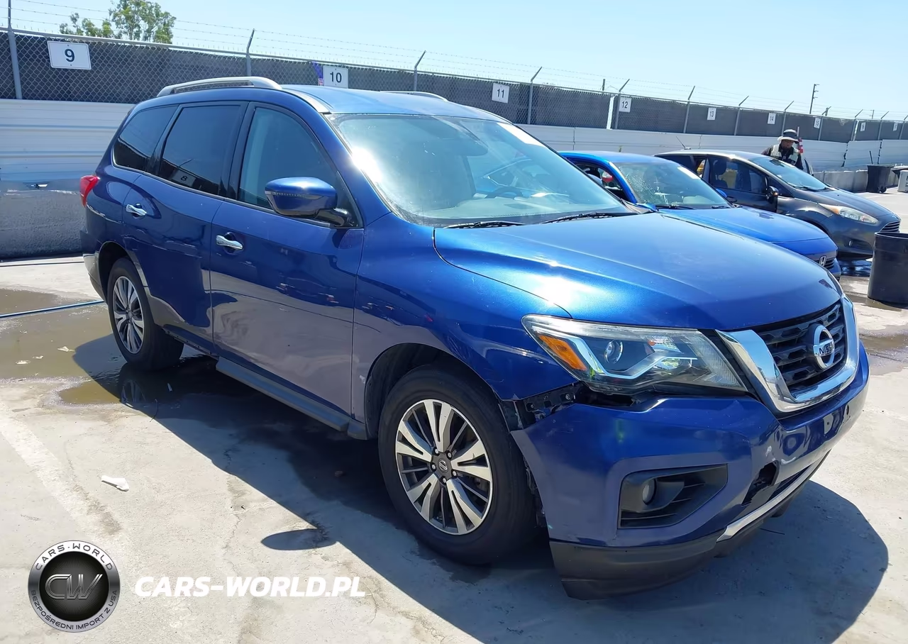 2017 Nissan Pathfinder Sv VIN:5N1DR2MNXHC656382 - 1