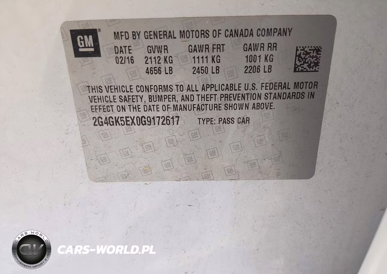 2016 Buick Regal Turbo VIN:2G4GK5EX0G9172617 - 9