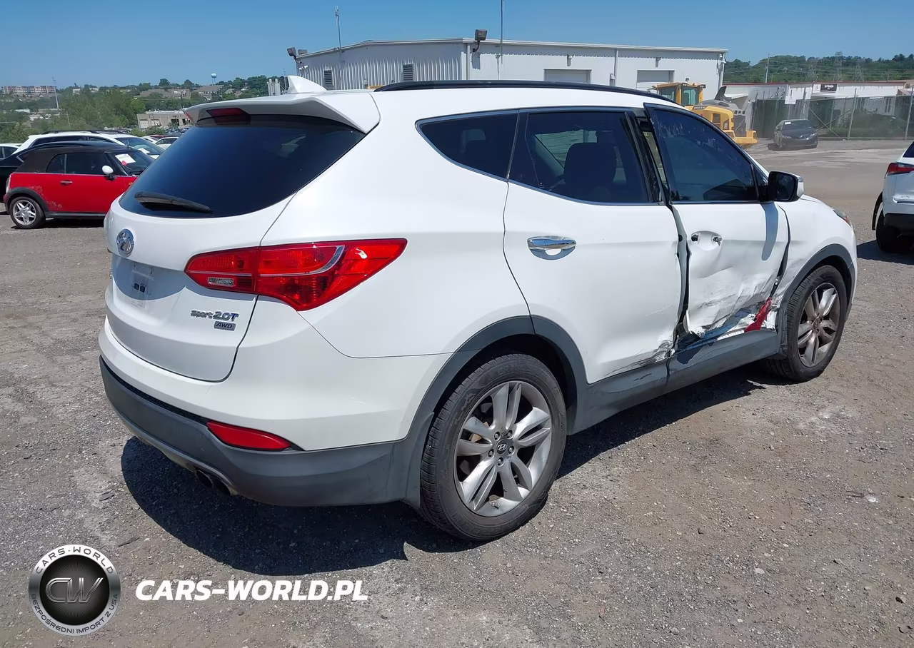 2013 Hyundai Santa Fe Sport 2.0T VIN:5XYZUDLA5DG117676 - 4