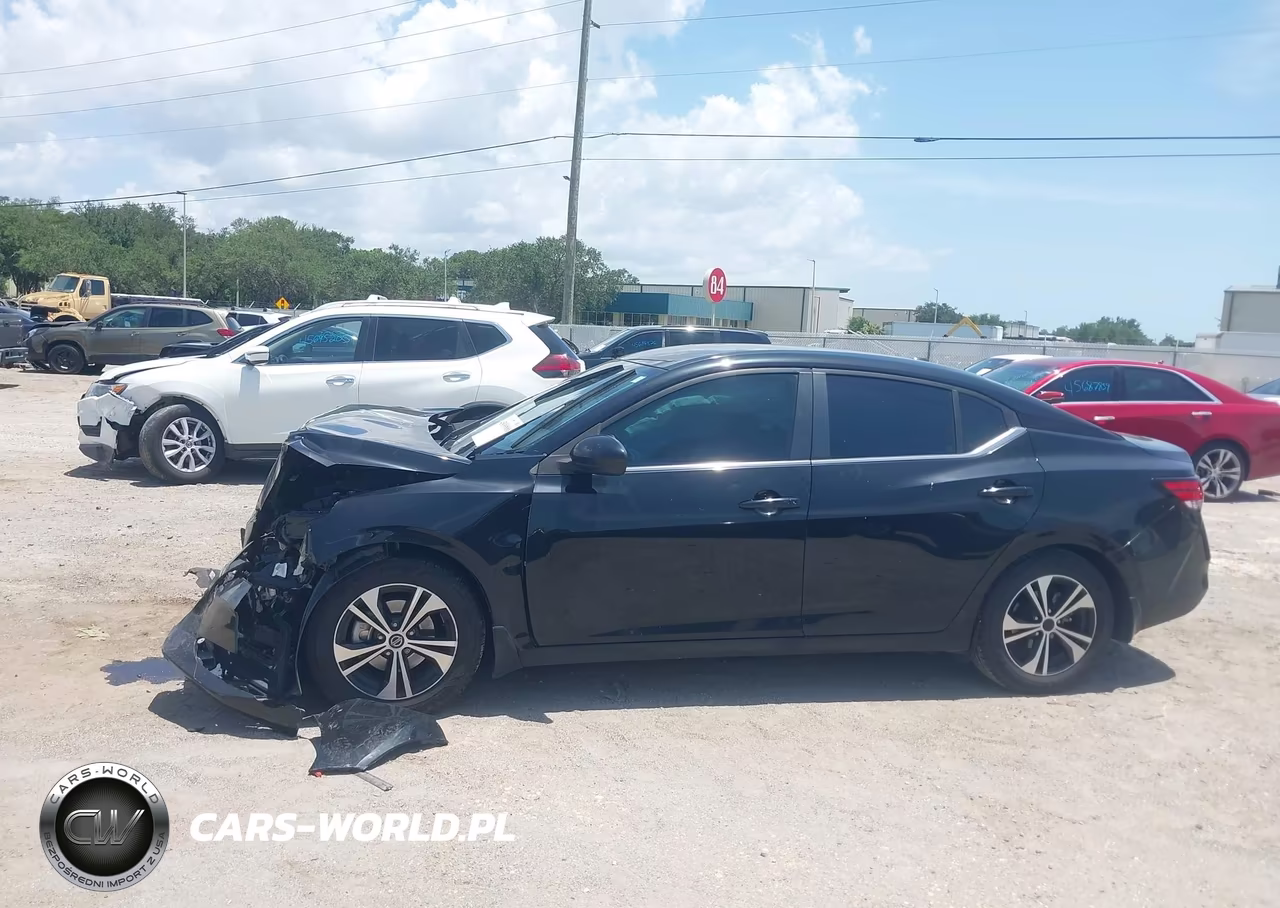 2023 Nissan Sentra Sv Xtronic Cvt VIN:3N1AB8CV8PY233308 - 14