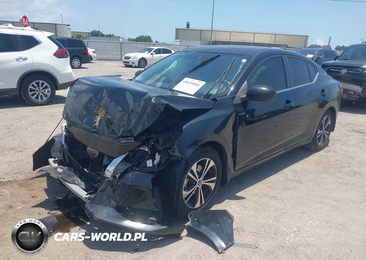 2023 Nissan Sentra Sv Xtronic Cvt VIN:3N1AB8CV8PY233308 - 2