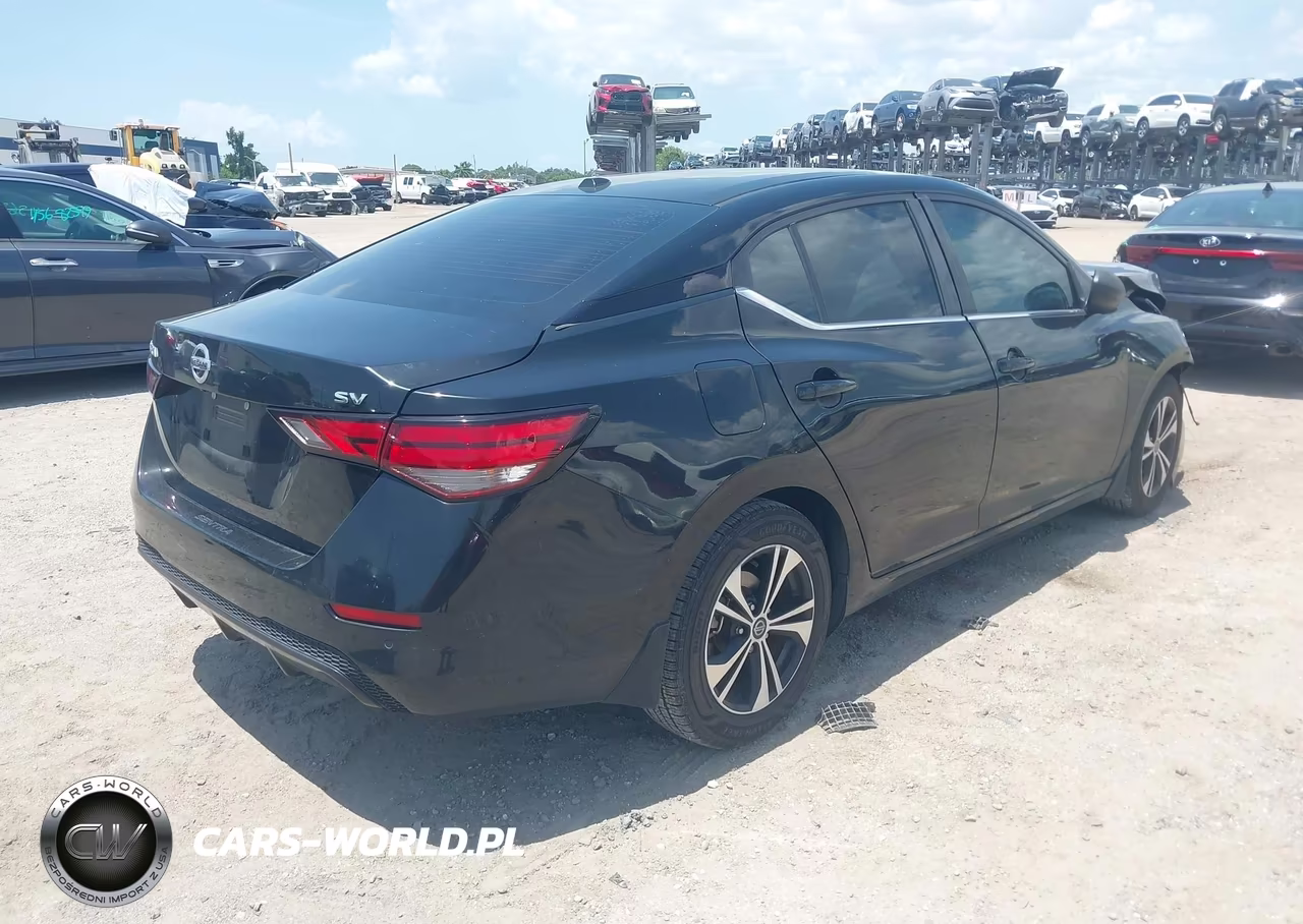 2023 Nissan Sentra Sv Xtronic Cvt VIN:3N1AB8CV8PY233308 - 4