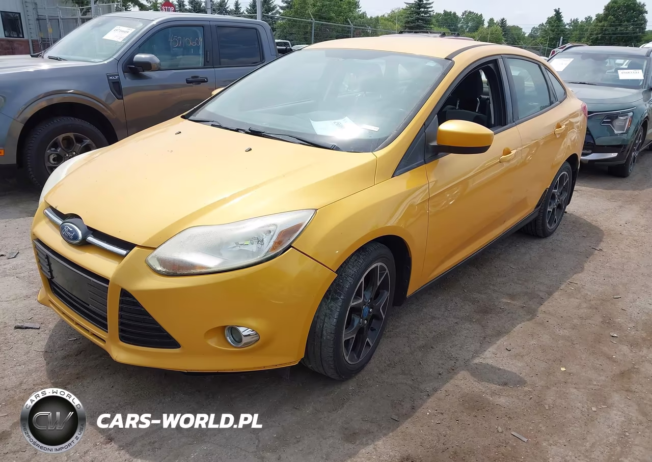 2012 Ford Focus Se VIN:1FAHP3F2XCL183232 - 2