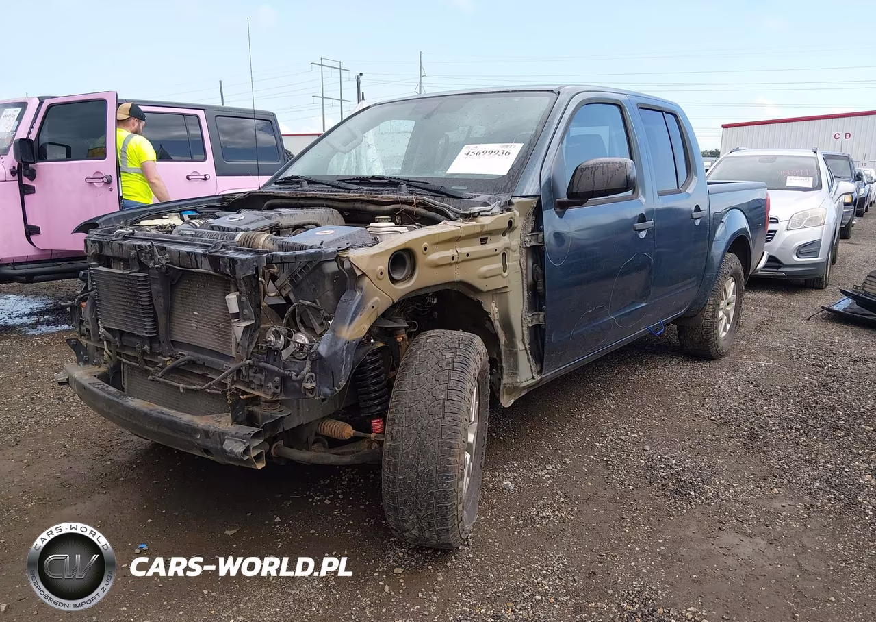 2019 Nissan Frontier Sv VIN:1N6AD0ER8KN707480 - 2