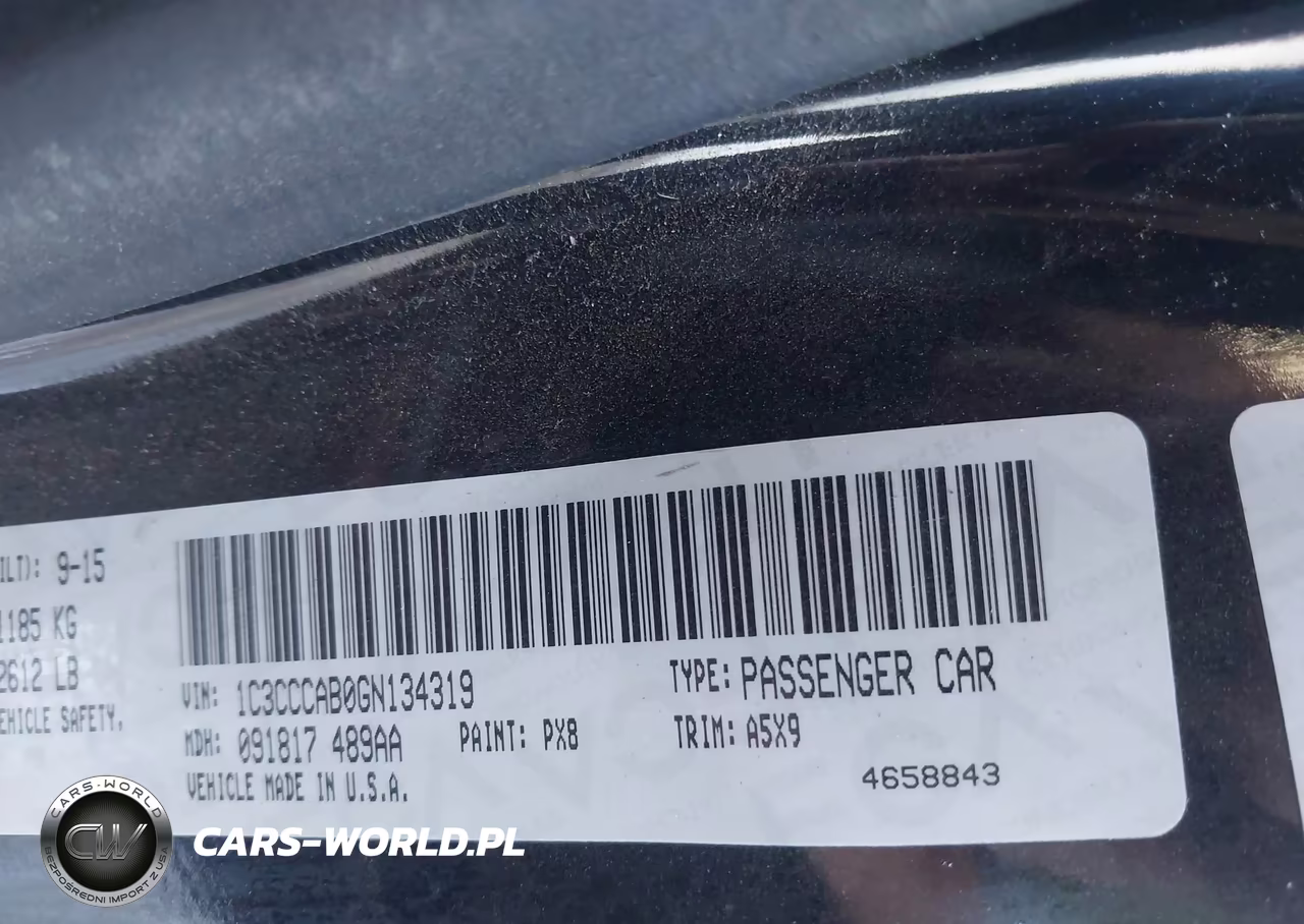 2016 Chrysler 200 Limited VIN:1C3CCCAB0GN134319 - 9