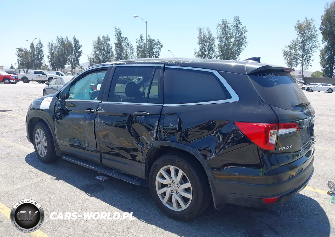 2020 Honda Pilot 2Wd Lx VIN:5FNYF5H14LB008071 - 3