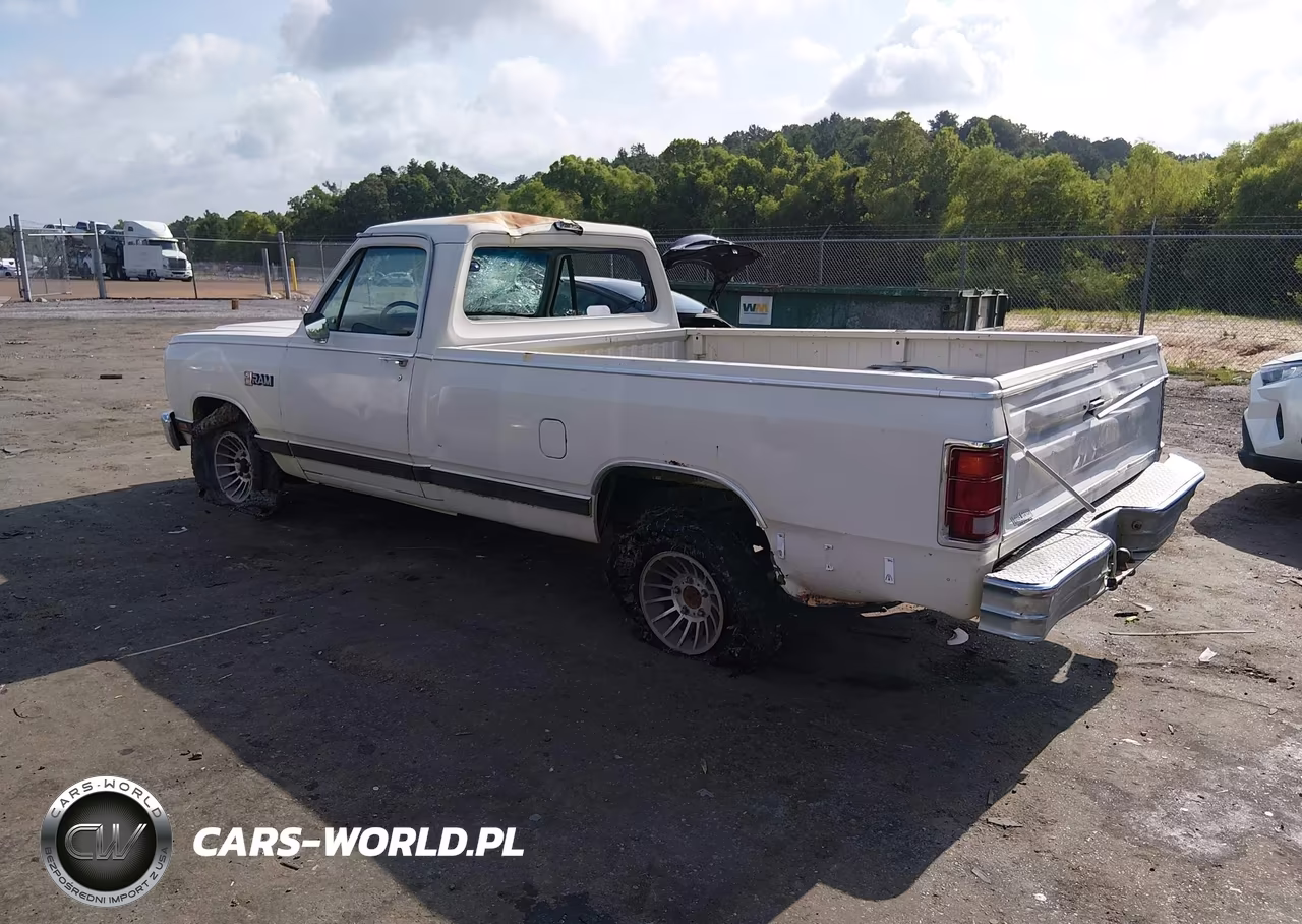 1987 Dodge D-Series D150 VIN:1B7HD14W0HS386284 - 3