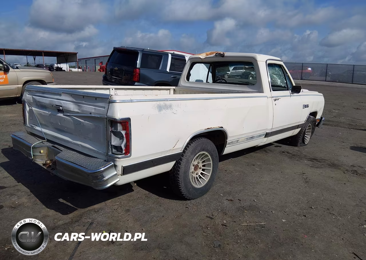 1987 Dodge D-Series D150 VIN:1B7HD14W0HS386284 - 4