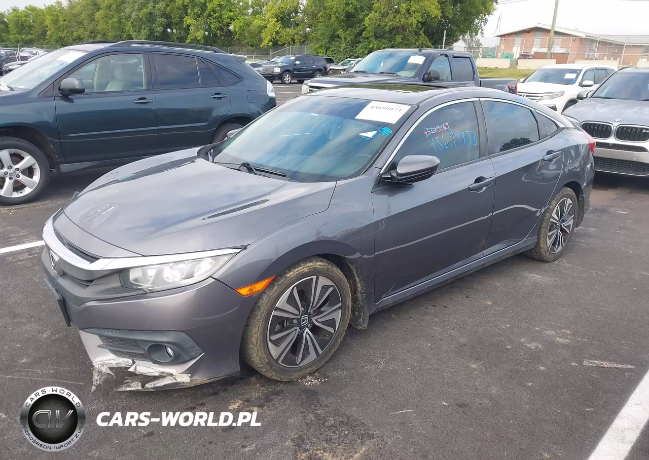 2017 Honda Civic Ex-L VIN:19XFC1F74HE011761 - 2
