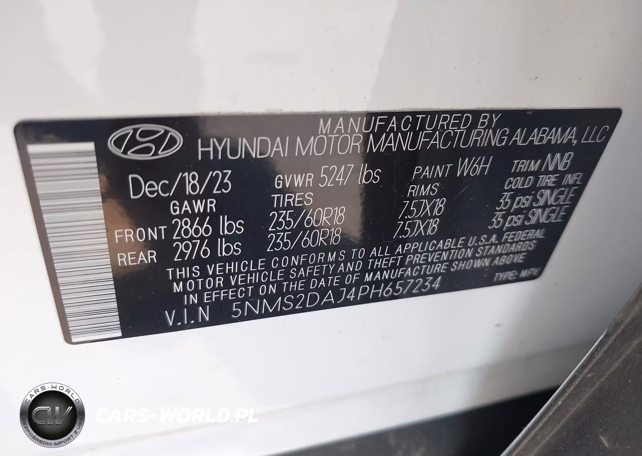 2023 Hyundai Santa Fe Sel VIN:5NMS2DAJ4PH657234 - 9