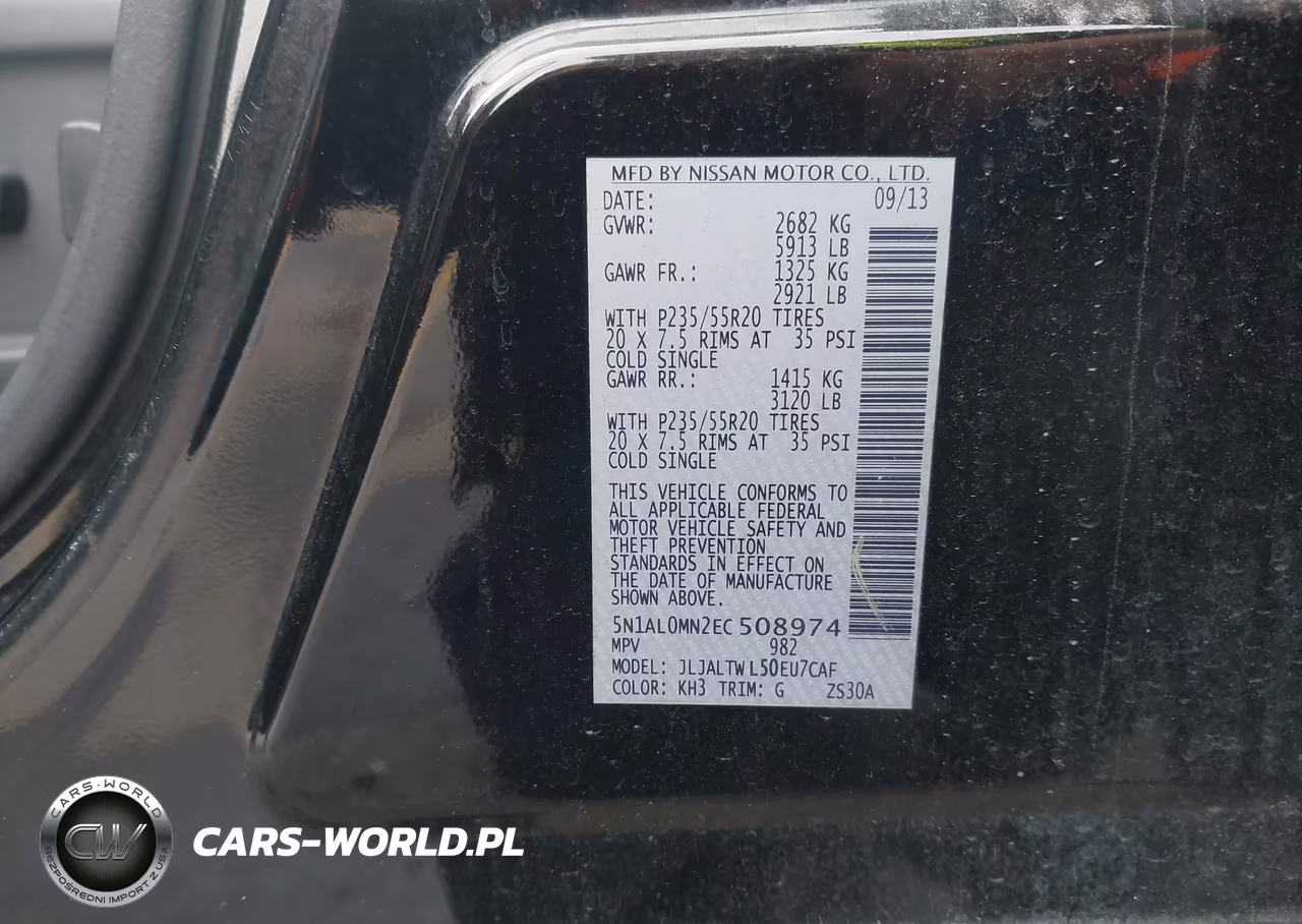 2014 Infiniti Qx60 VIN:5N1AL0MN2EC508974 - 9
