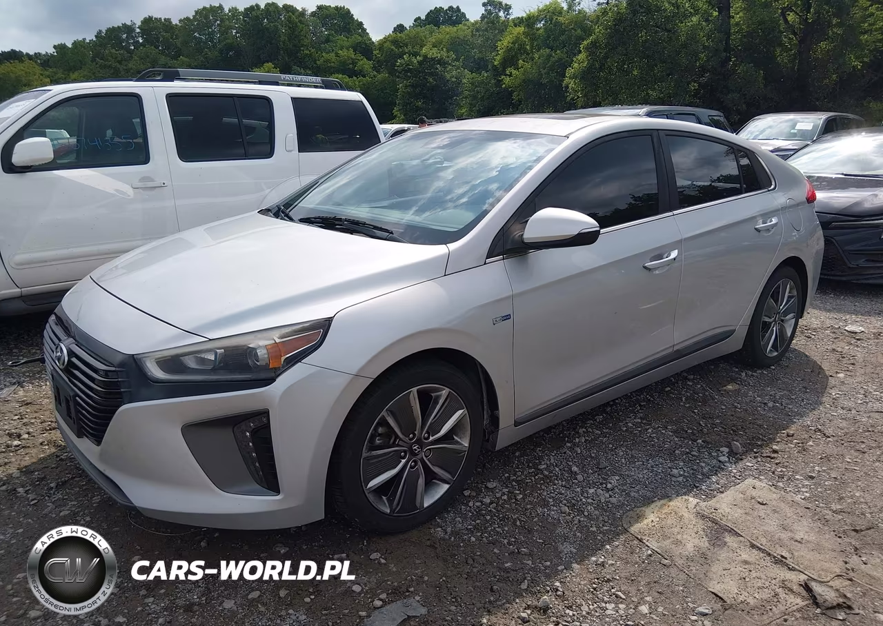 2017 Hyundai Ioniq Hybrid Limited VIN:KMHC85LC2HU046602 - 2