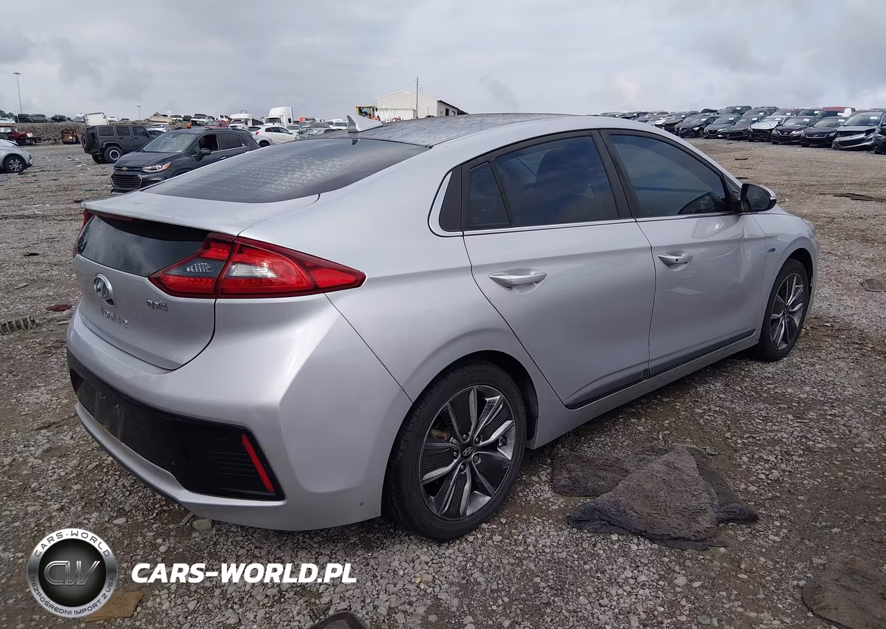2017 Hyundai Ioniq Hybrid Limited VIN:KMHC85LC2HU046602 - 4