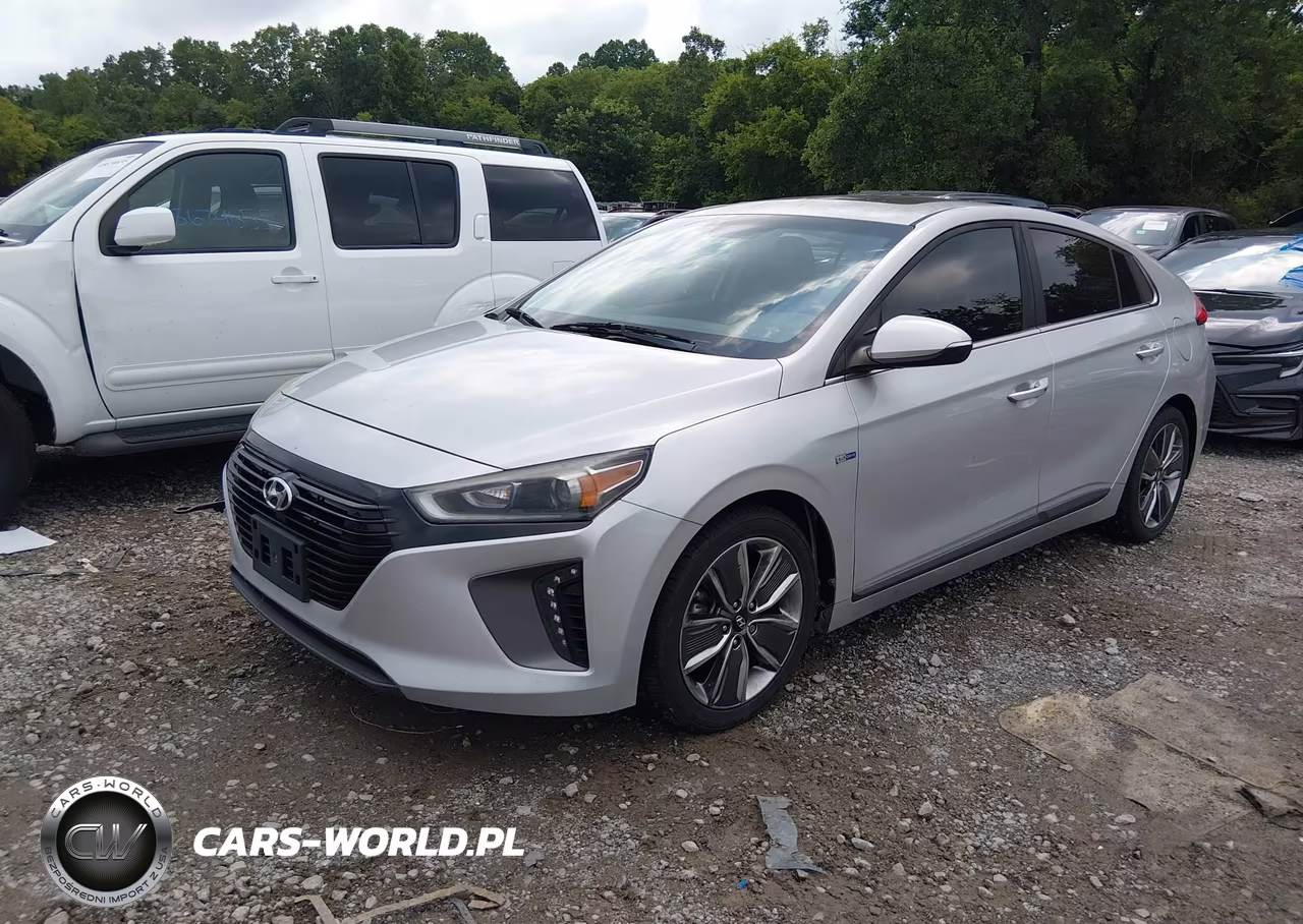 2017 Hyundai Ioniq Hybrid Limited VIN:KMHC85LC2HU046602 - 6