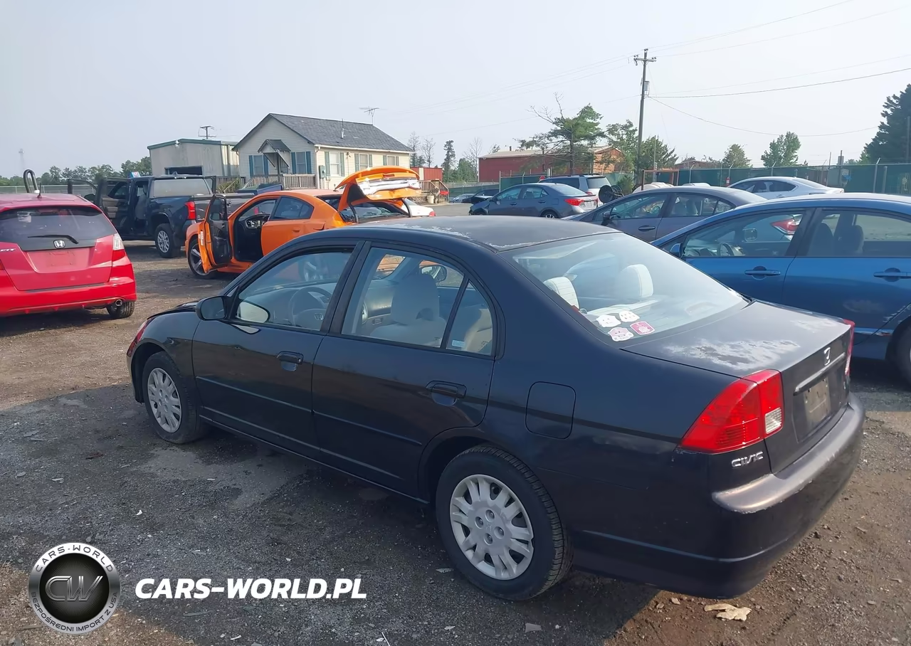 2004 Honda Civic Lx VIN:2HGES16504H523370 - 3