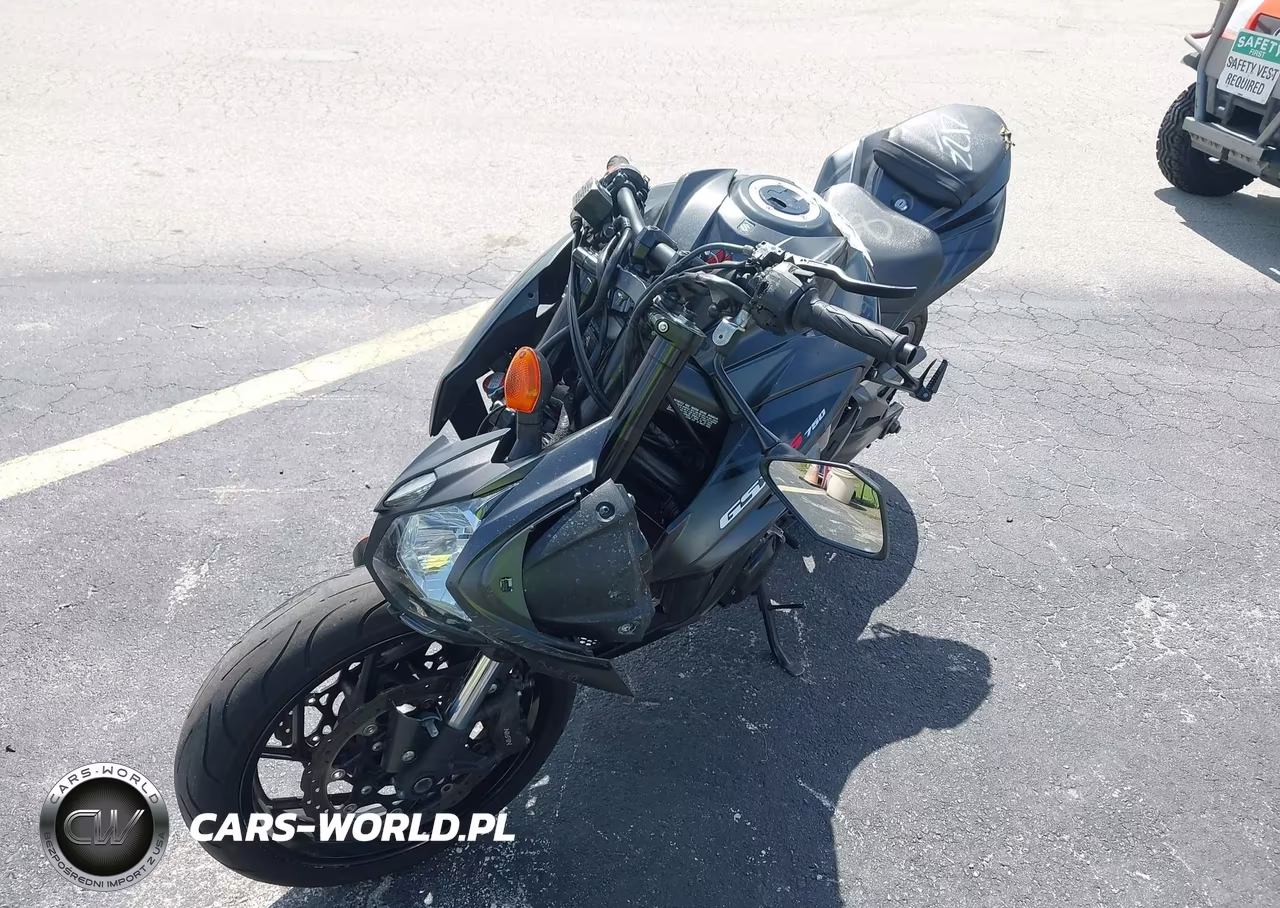 2022 Suzuki Gsx-S750 M-Z VIN:JS1C533BXN7102122 - 2