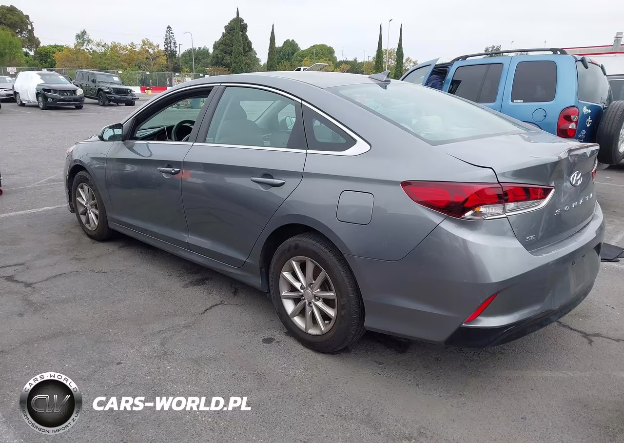 2018 Hyundai Sonata Se VIN:5NPE24AF4JH677034 - 3