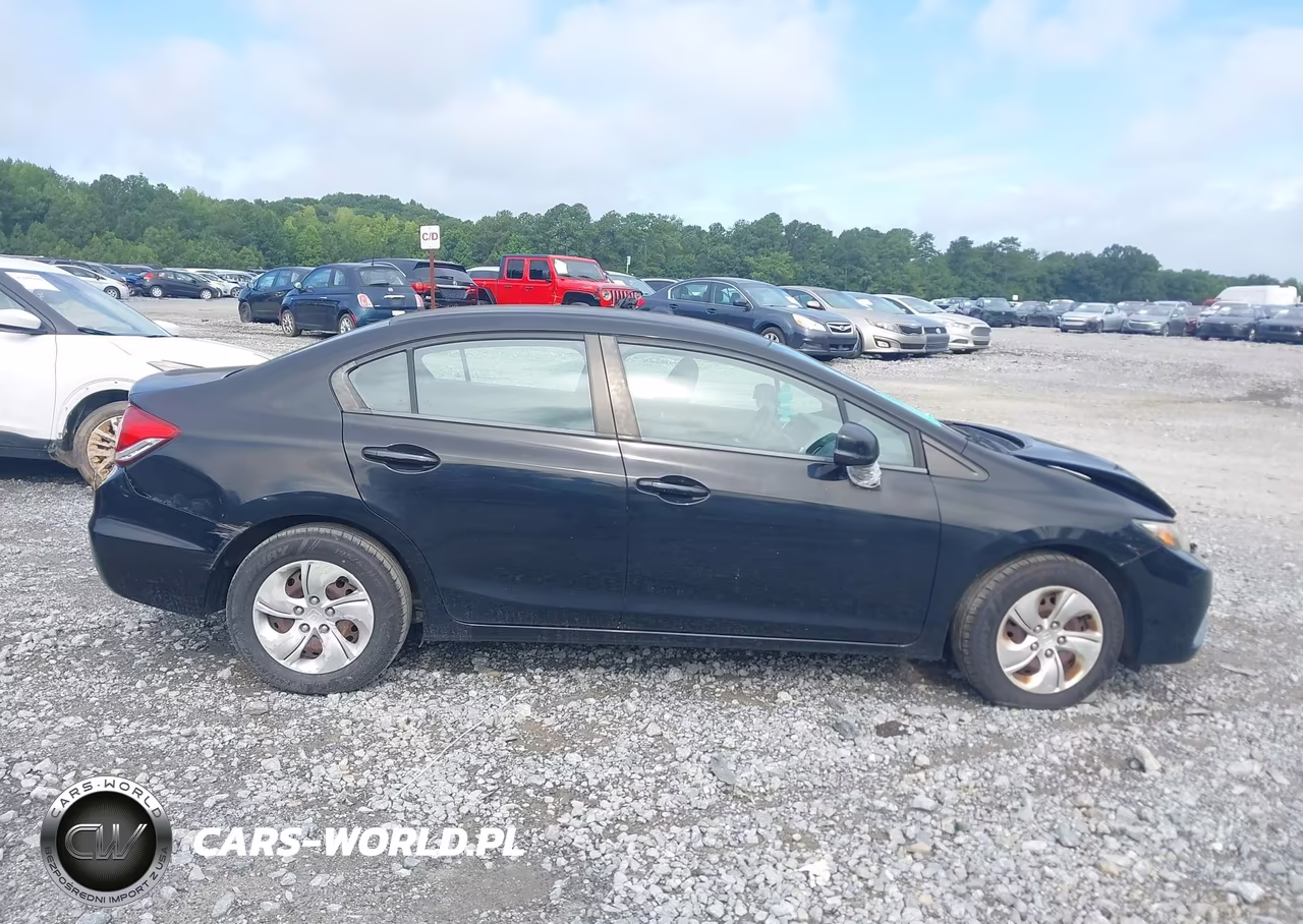 2013 Honda Civic Lx VIN:2HGFB2F50DH566181 - 13