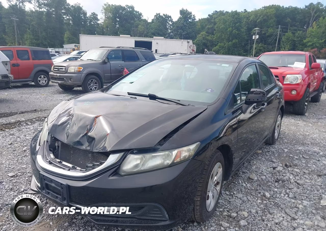 2013 Honda Civic Lx VIN:2HGFB2F50DH566181 - 2
