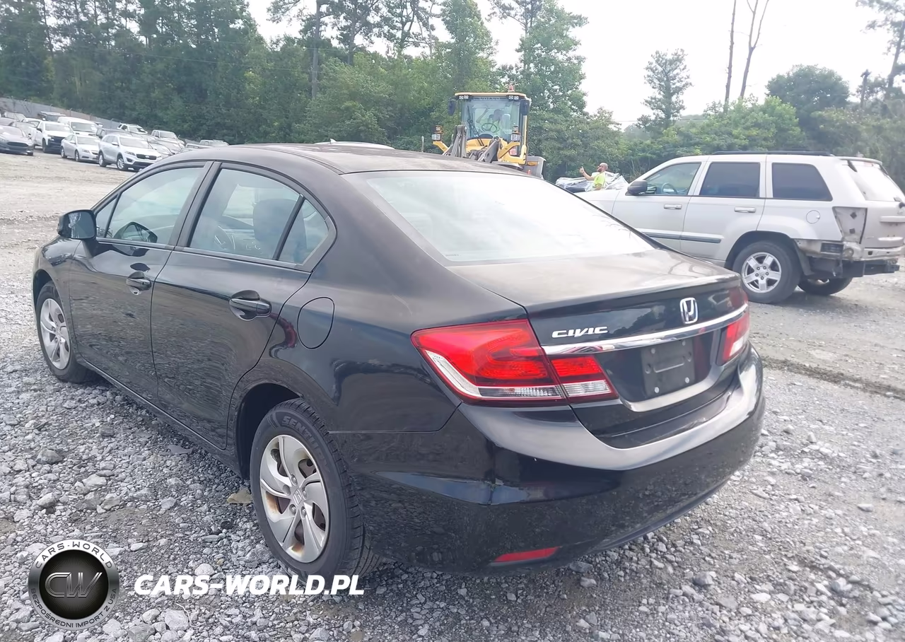 2013 Honda Civic Lx VIN:2HGFB2F50DH566181 - 3