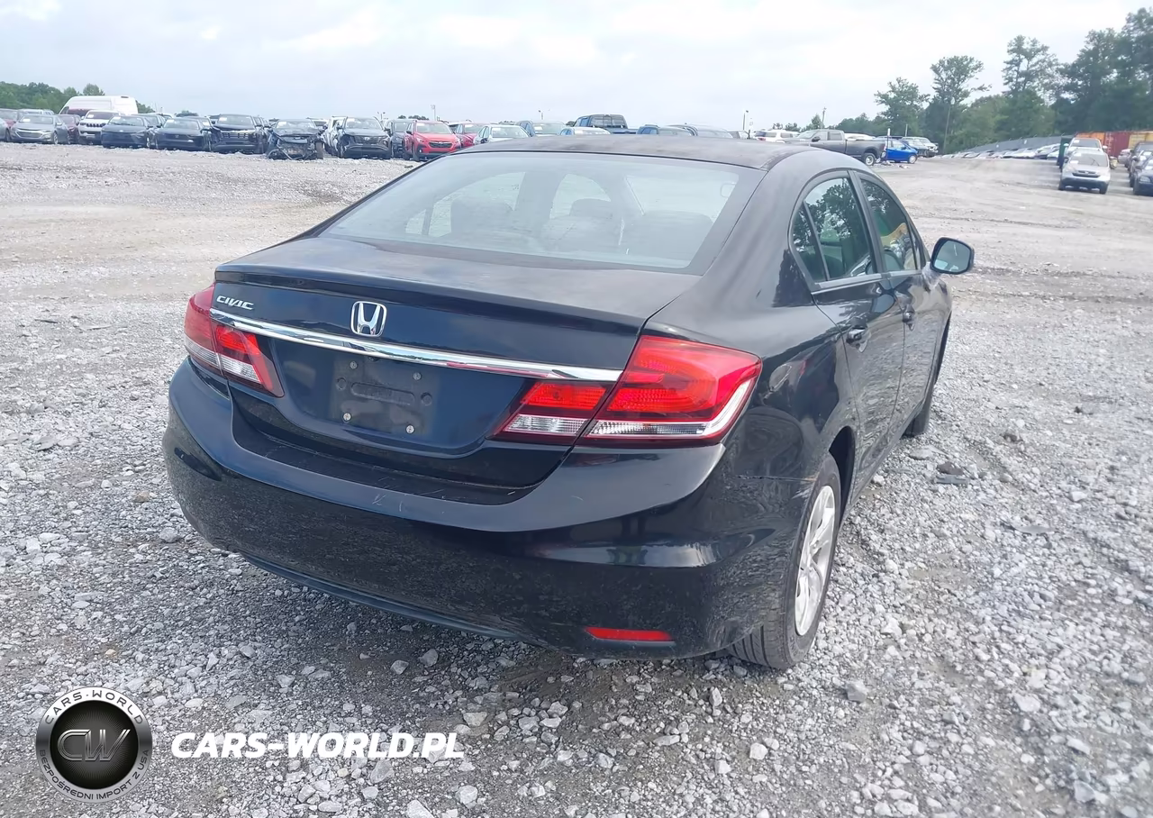 2013 Honda Civic Lx VIN:2HGFB2F50DH566181 - 4