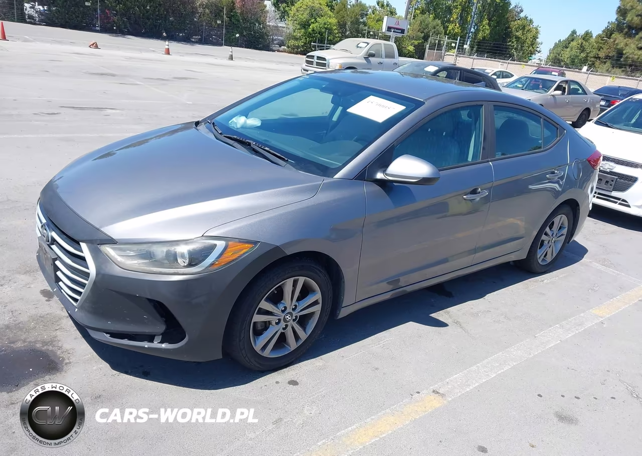 2017 Hyundai Elantra Se VIN:KMHD84LF2HU164268 - 2