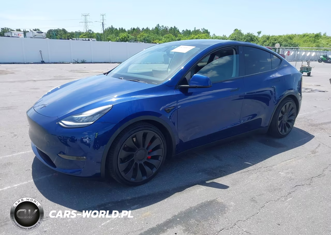2020 Tesla Model Y Long Range Dual Motor All-Wheel Drive-Performance Dual Motor All-Wheel Drive VIN:5YJYGDEFXLF001178 - 2