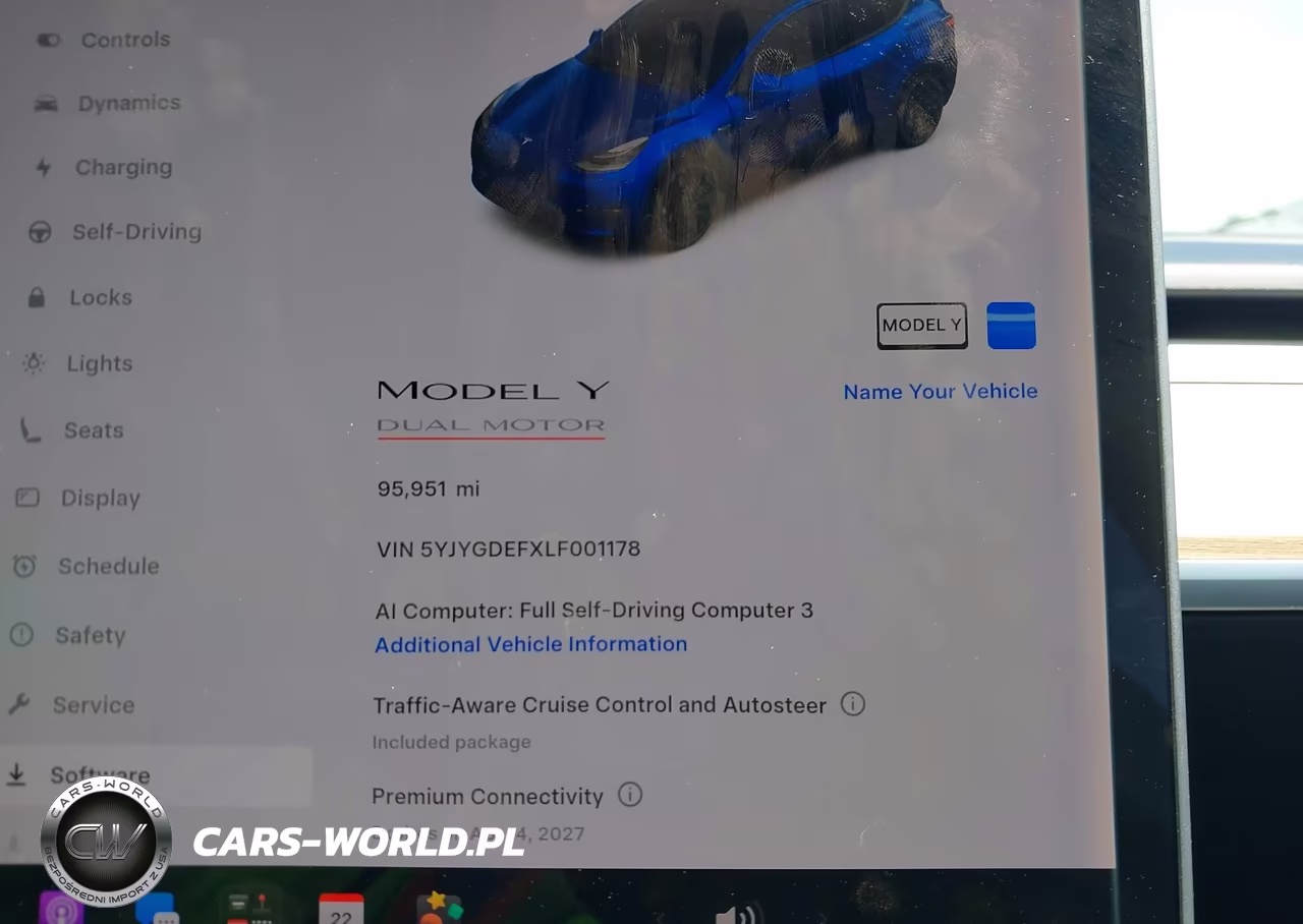 2020 Tesla Model Y Long Range Dual Motor All-Wheel Drive-Performance Dual Motor All-Wheel Drive VIN:5YJYGDEFXLF001178 - 7