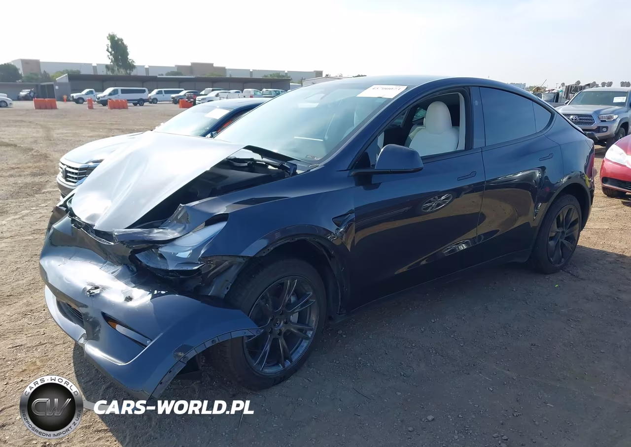 2024 Tesla Model Y Long Range Dual Motor All-Wheel Drive VIN:7SAYGDEE2RF117137 - 2