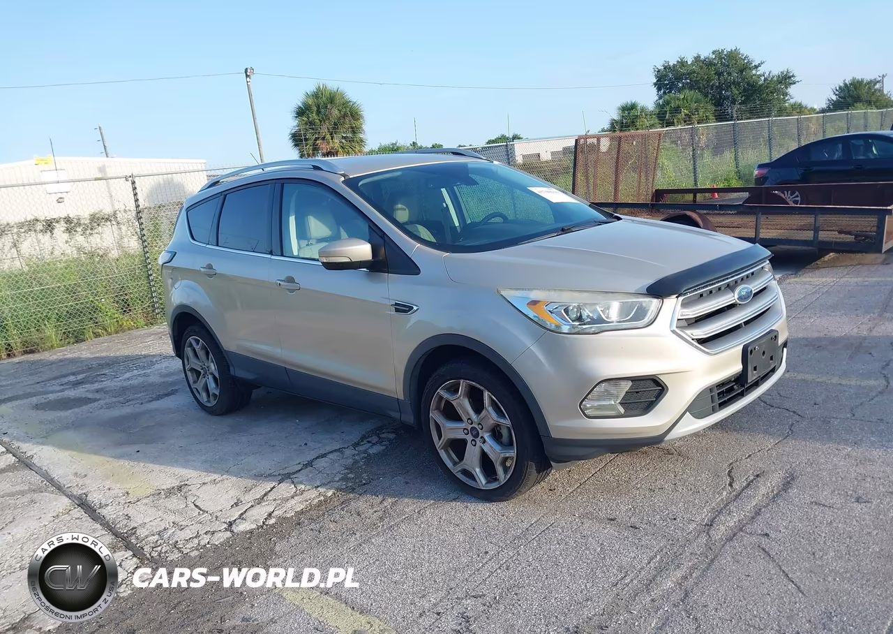 2017 Ford Escape Titanium VIN:1FMCU0JD4HUE71491 - 1