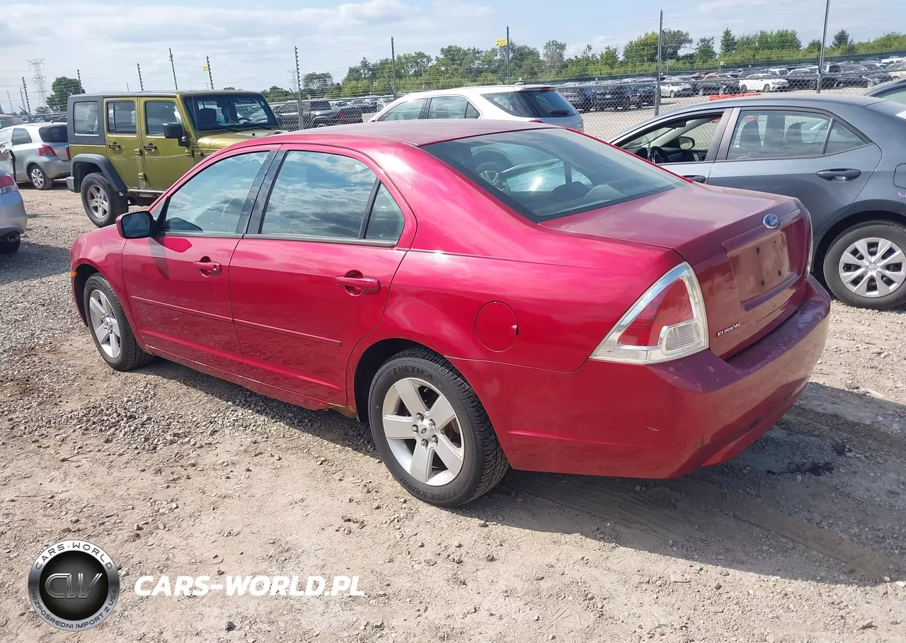 2006 Ford Fusion Se VIN:3FAFP07Z86R193376 - 3