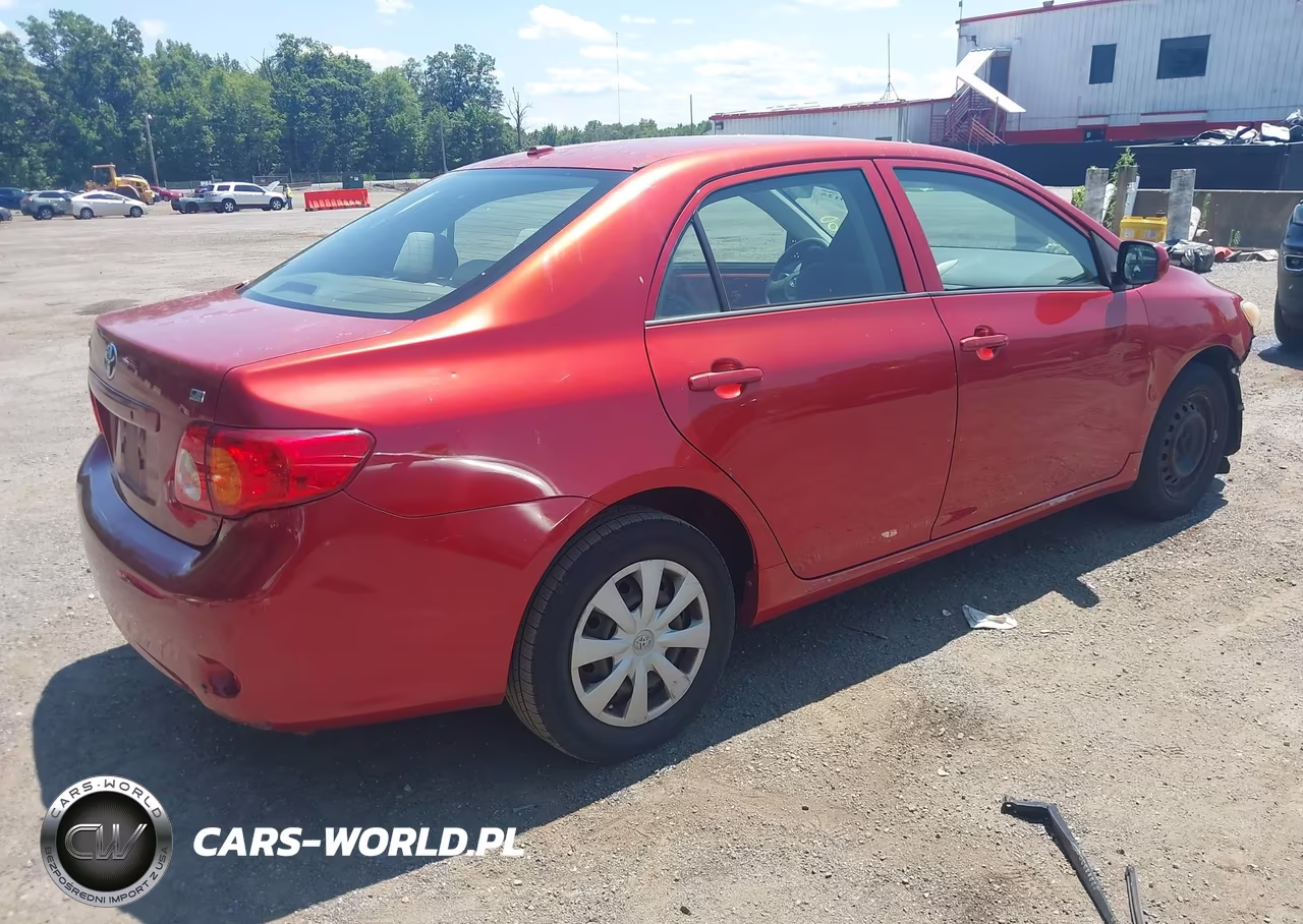 2009 Toyota Corolla Le VIN:JTDBL40E899032142 - 4