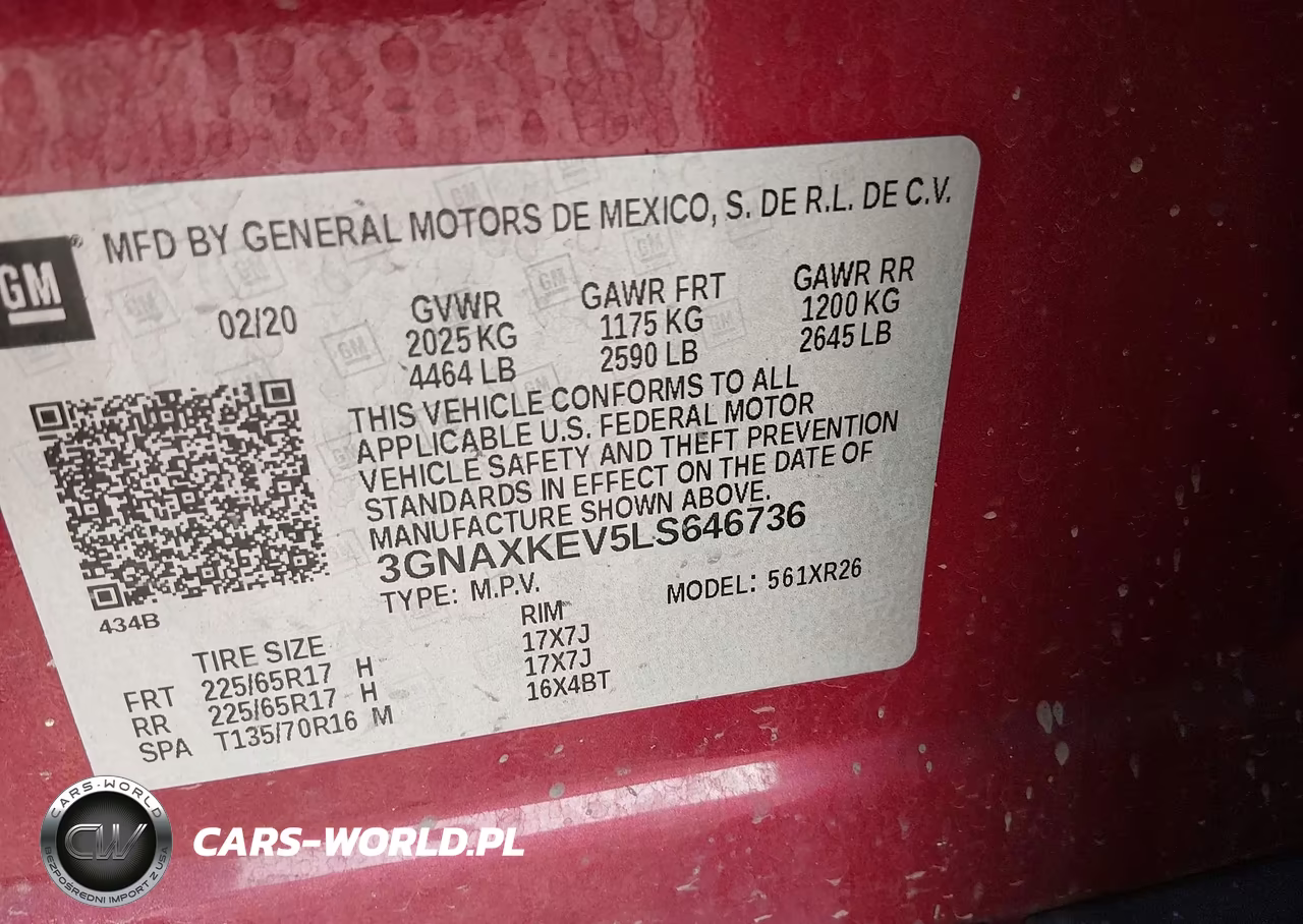 2020 Chevrolet Equinox Fwd Lt 1.5L Turbo VIN:3GNAXKEV5LS646736 - 9