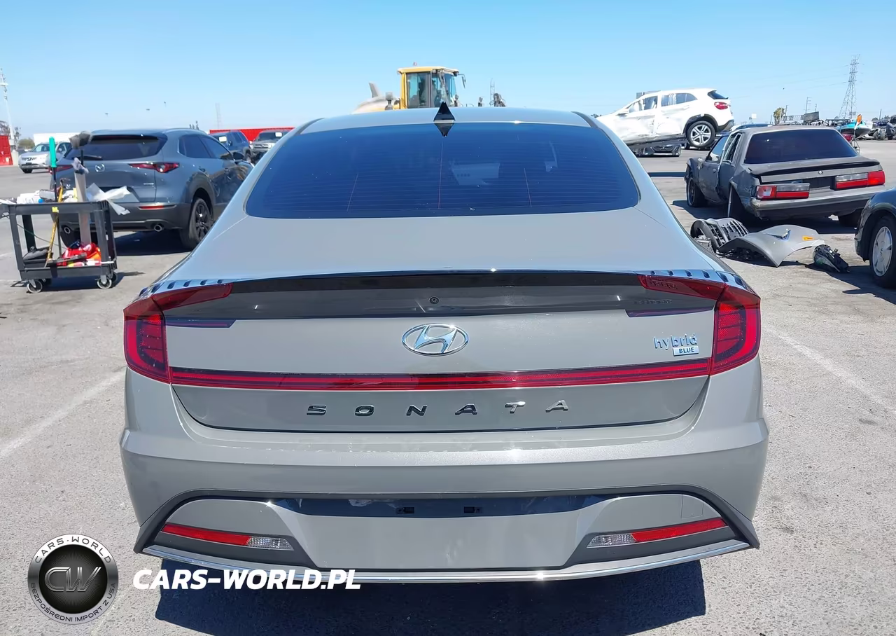 2021 Hyundai Sonata Blue VIN:KMHL24JJ4MA036209 - 17
