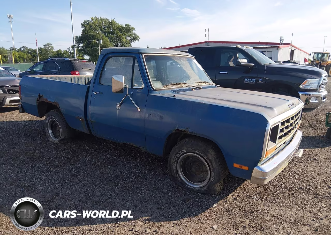 1985 Dodge D-Series D100-D150