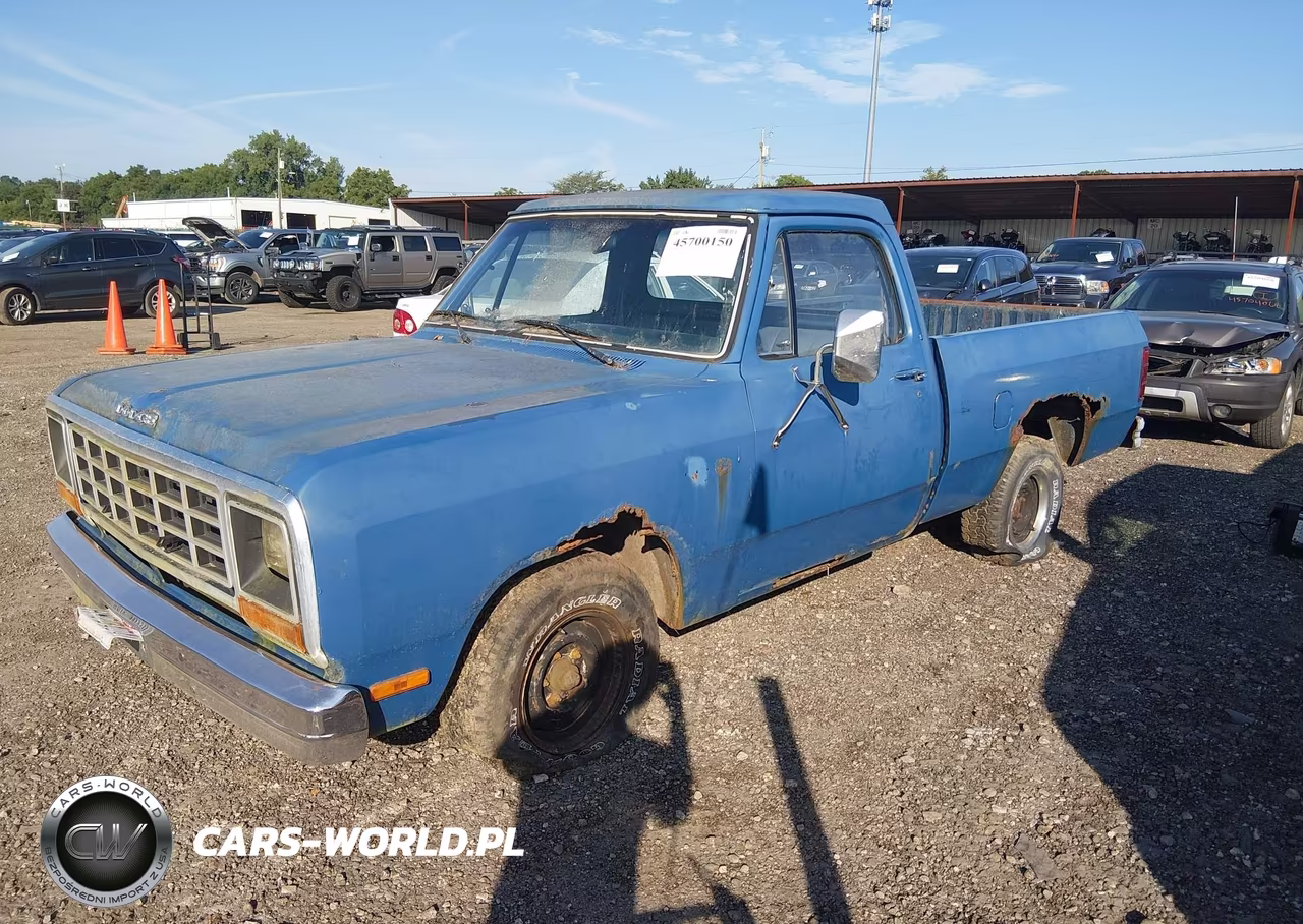1985 Dodge D-Series D100-D150 VIN:1B7FD14H4FS586090 - 2