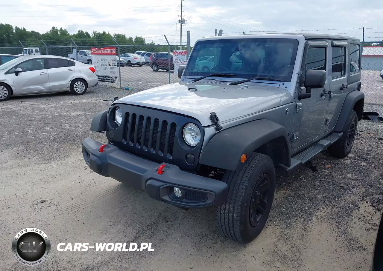 2016 Jeep Wrangler Unlimited Sport Rhd VIN:1C4BJWKG2GL340536 - 2