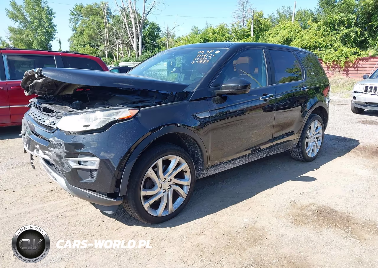 2016 Land Rover Discovery Sport Hse Lux VIN:SALCT2BG1GH555568 - 2