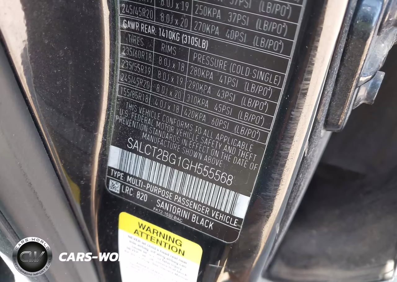 2016 Land Rover Discovery Sport Hse Lux VIN:SALCT2BG1GH555568 - 9