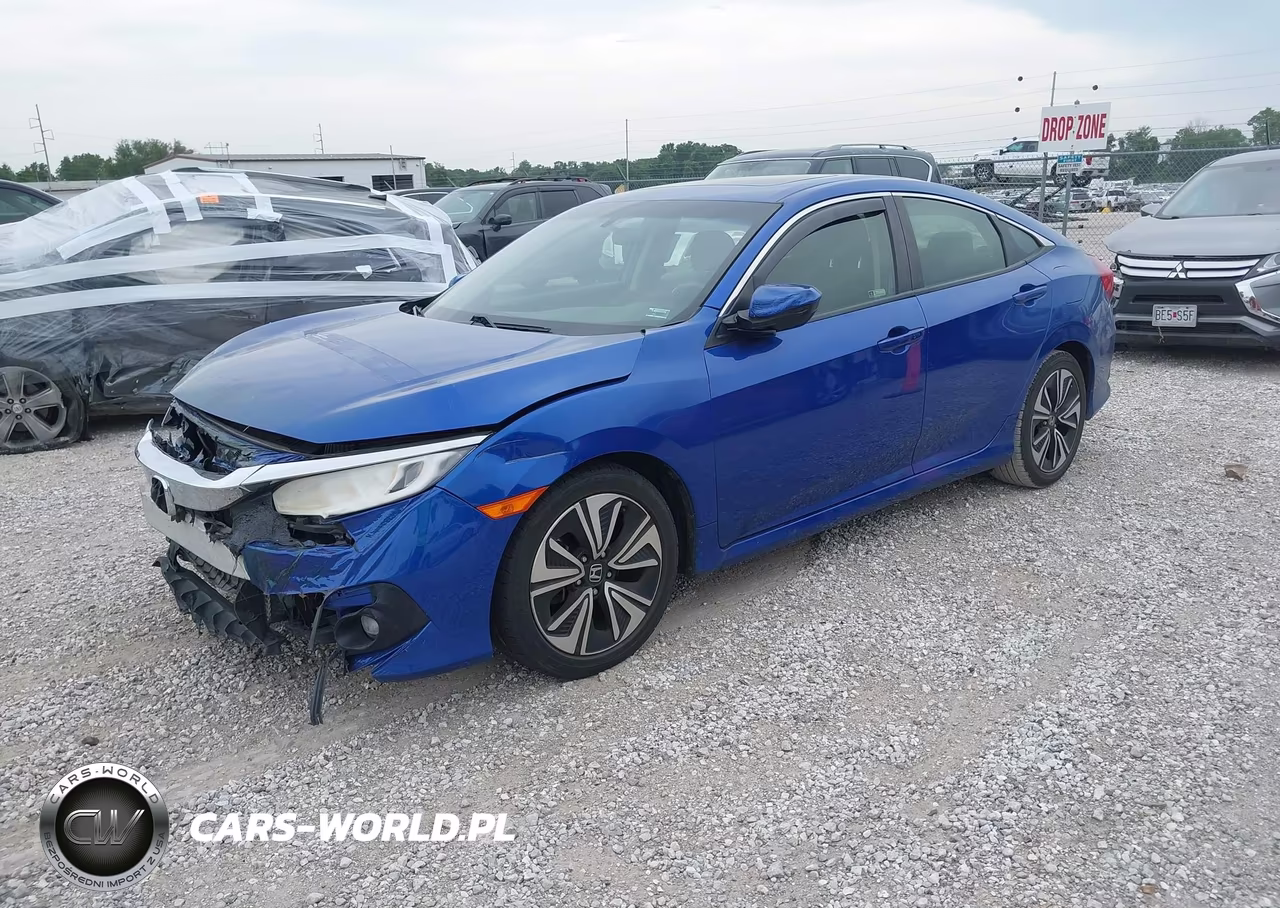 2018 Honda Civic Ex-T VIN:JHMFC1F3XJX022278 - 2